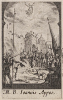 KG 10109
<br/>
Martyrium Johannes de Apostel ("Kleine Apostelserie")
<br/>
<em>Callot, Jacques (1592 - 1635)</em>
